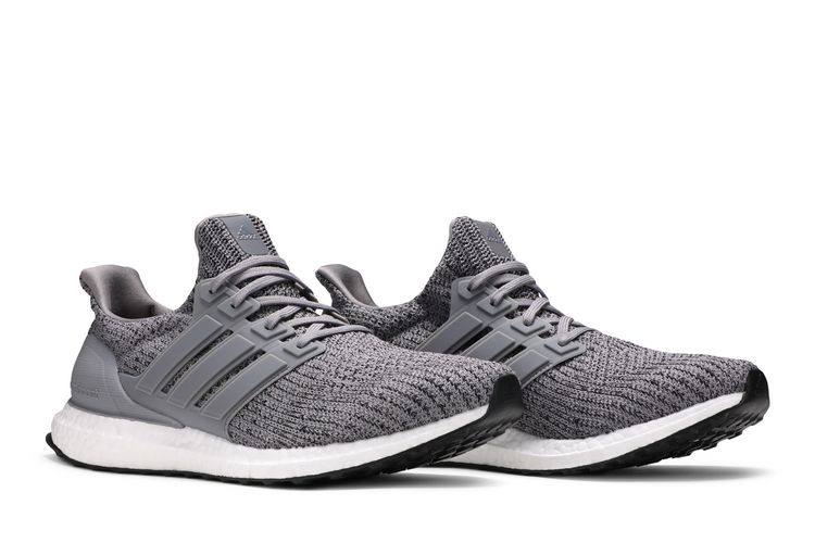 adidas Men's Ultraboost 4.0 DNA Running Shoes - Grey Three - 8