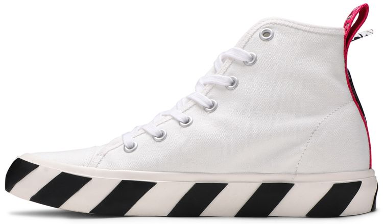 Off White Vulc Sneaker Mid White Black