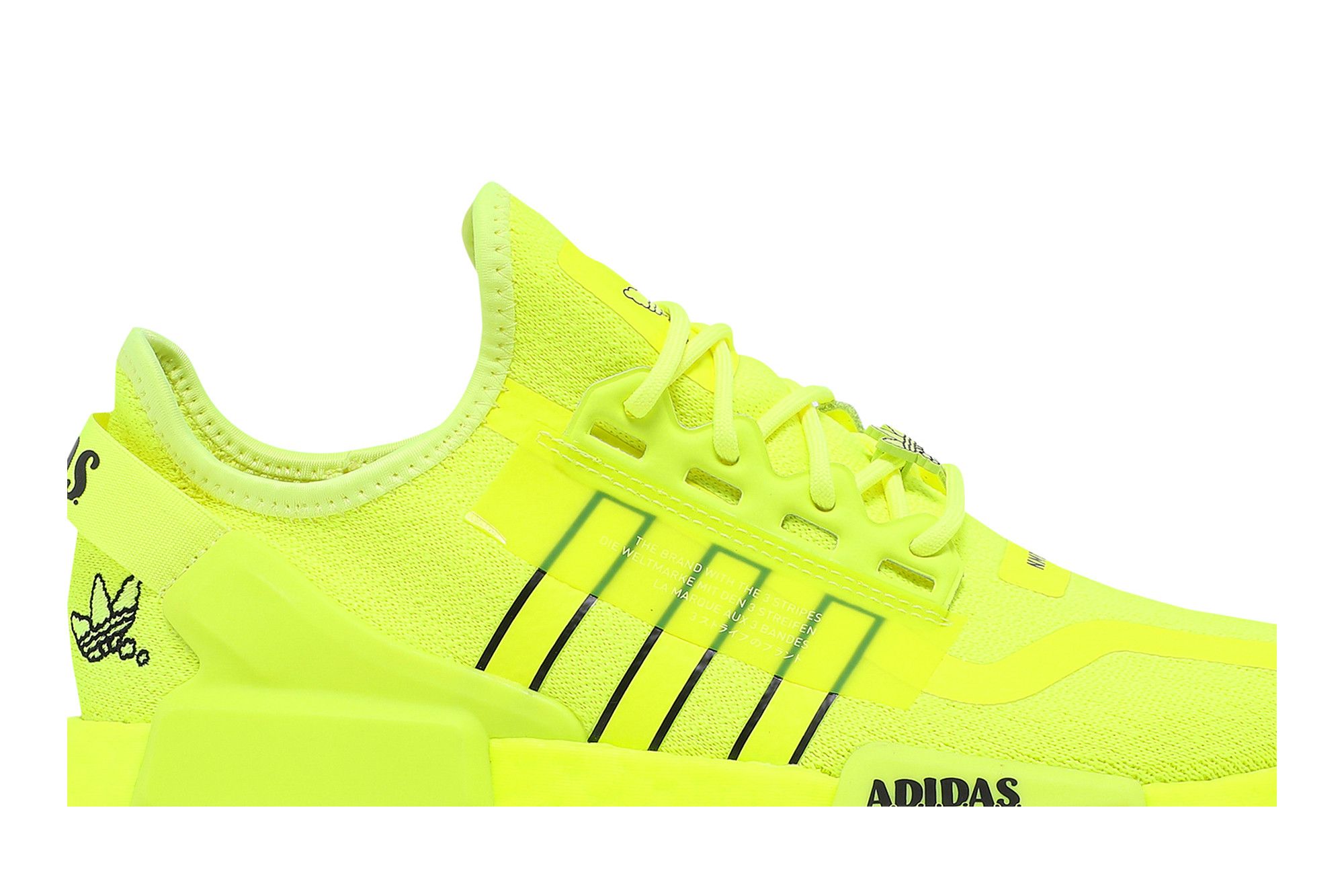Adidas nmd racer primeknit solar yellow clearance