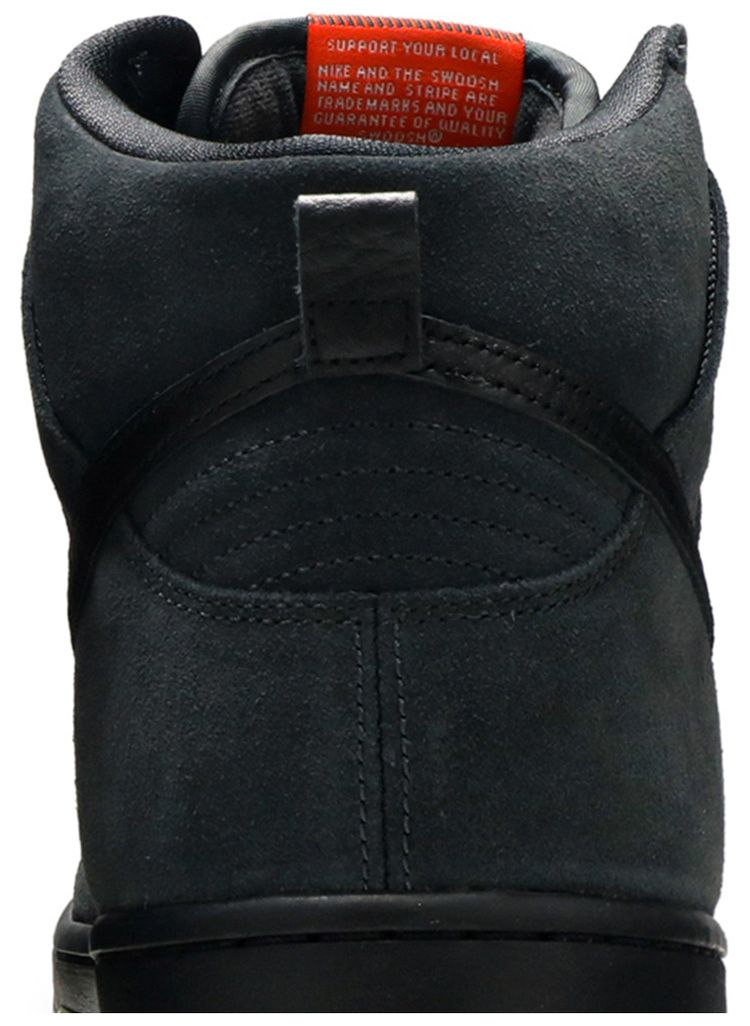 Nike Dunk High Pro ISO SB Orange Label   Dark Smoke Grey