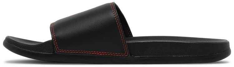 424 x Arsenal FC x adidas Adilette Comfort Slide Black Scarlet