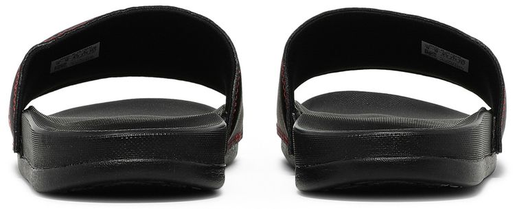 424 x Arsenal FC x adidas Adilette Comfort Slide Black Scarlet