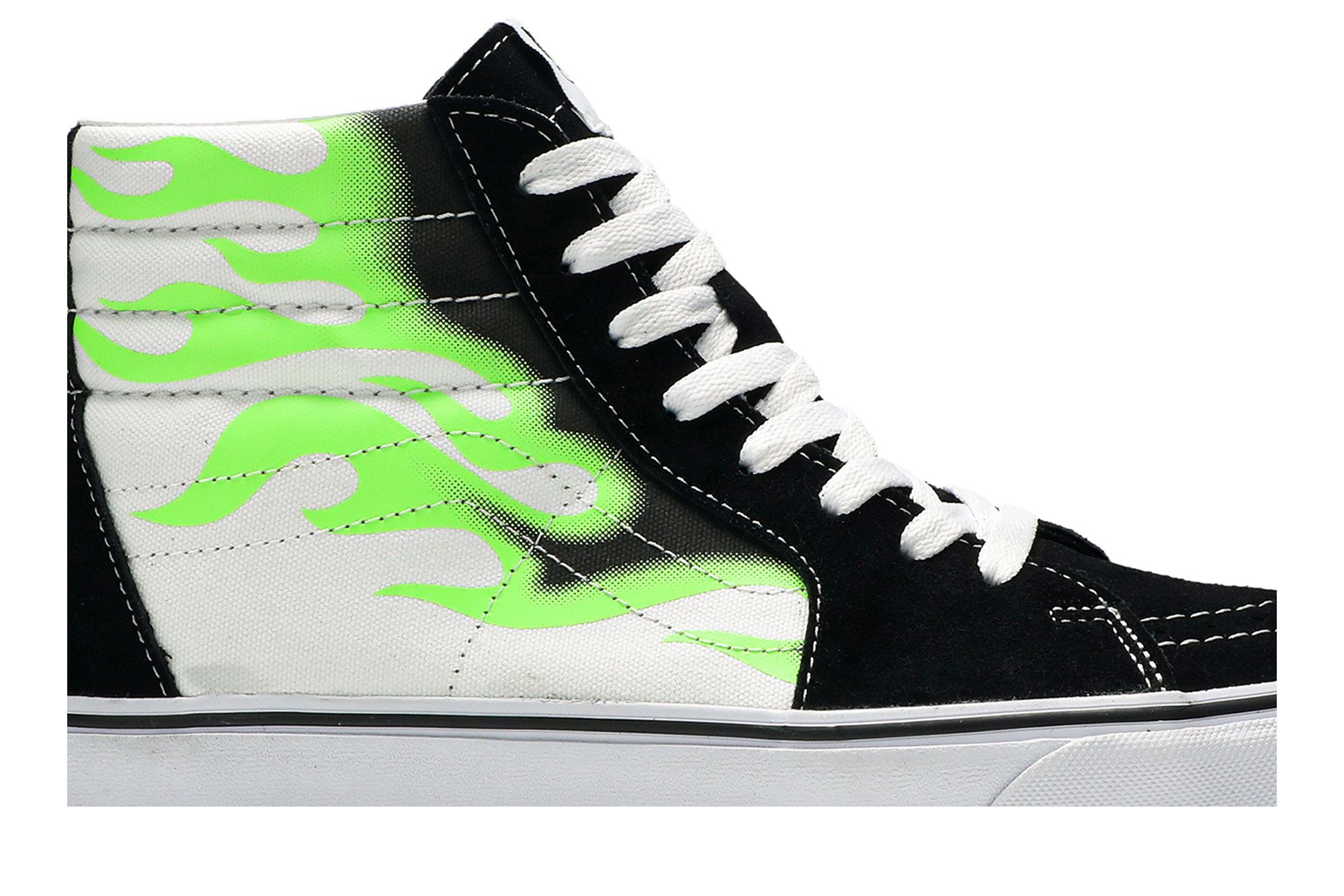 Buy Sk8-Hi 'Flame Black White' - VN0A4U3CXEY | GOAT