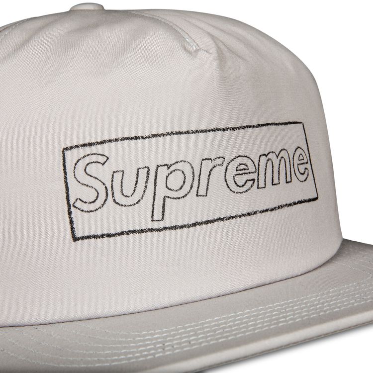 Supreme x KAWS Chalk Logo 5 Panel Grey