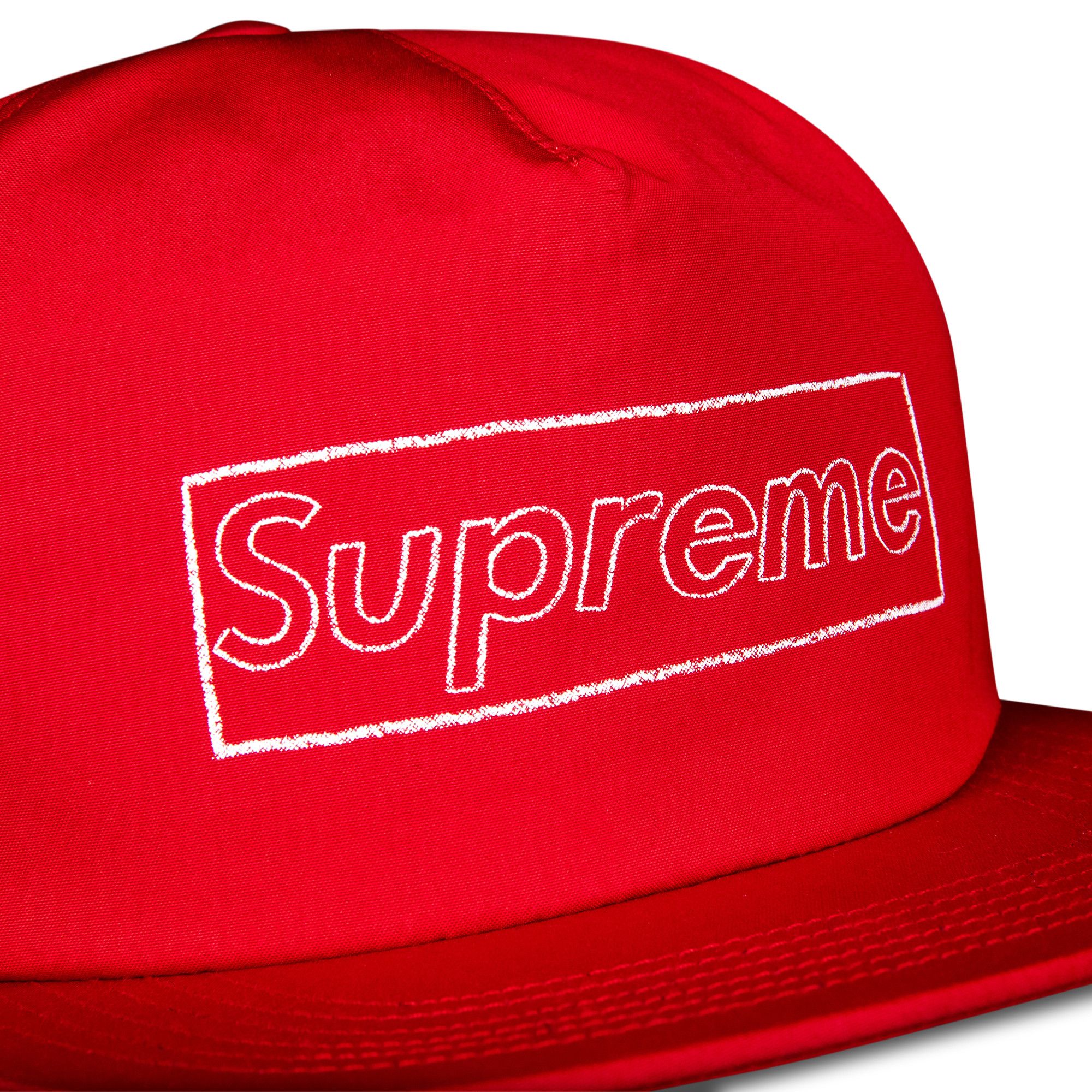 Supreme KAWS Chalk Logo 5-Panel Black - SS21 - US