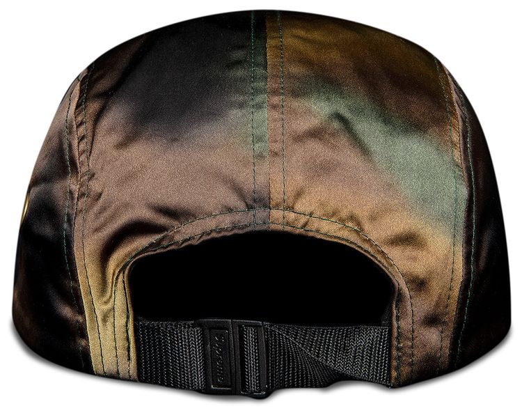 Supreme Washed Satin Camo Camp Cap Woodland Camo