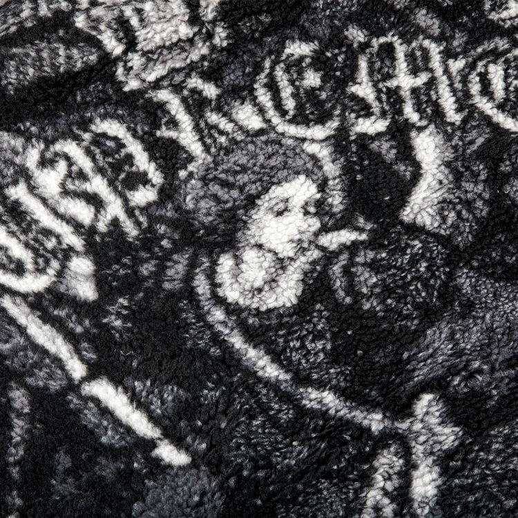 Supreme Saint Michael Fleece Jacket Black