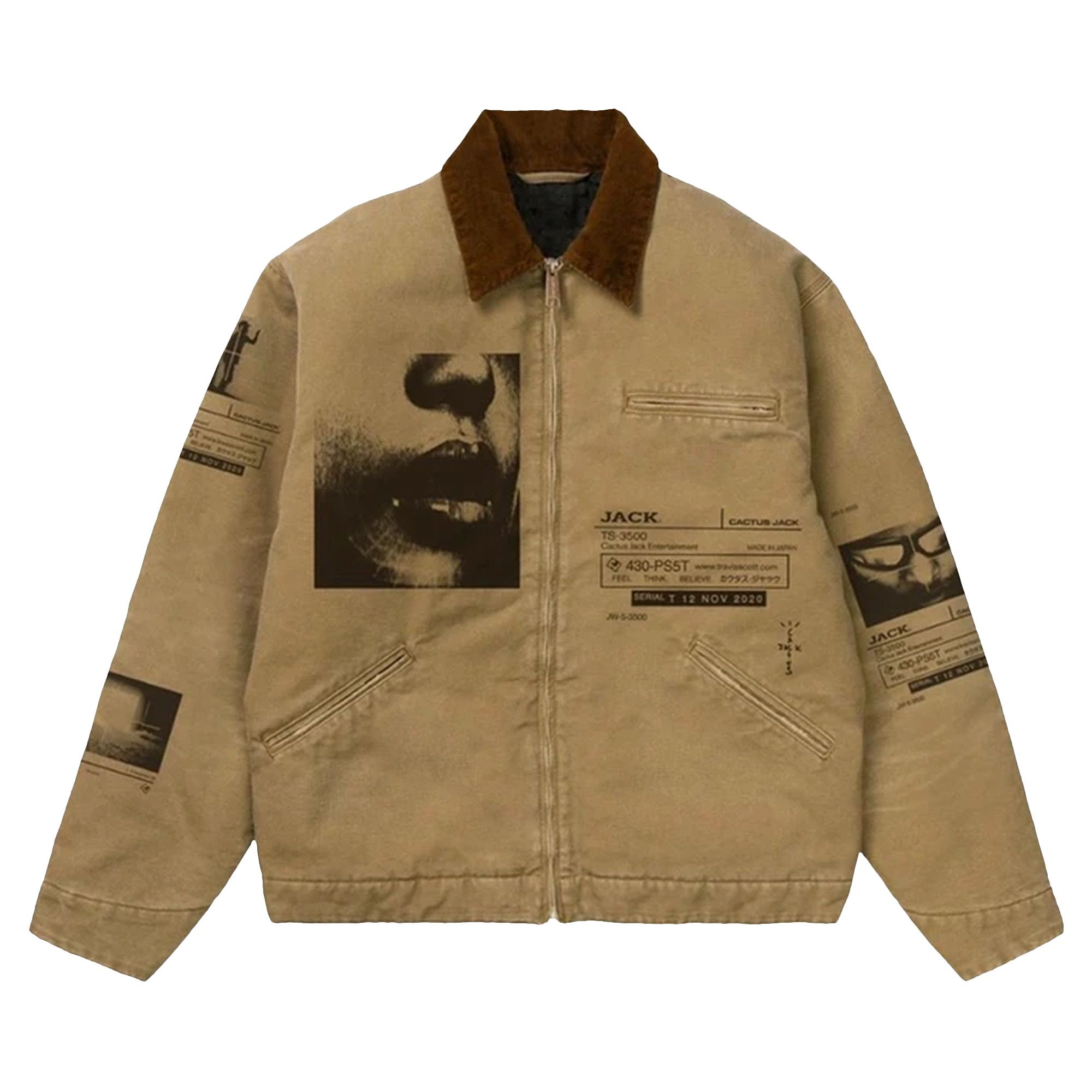 Cactus Jack by Travis Scott System Reflective Down Puffer