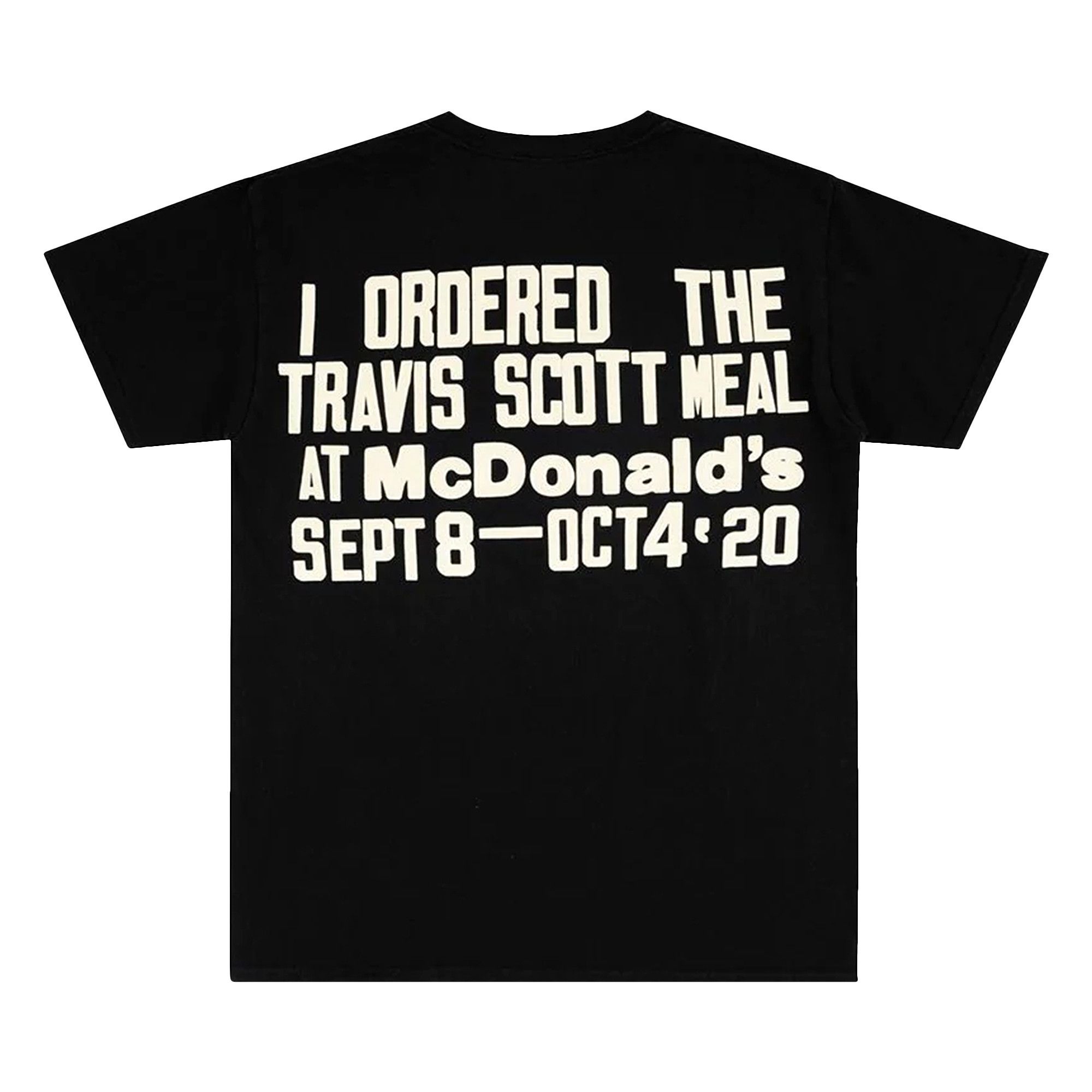Size xl Cactus Jack by Travis Scott x Cactus Plant Flea Market Burger Mouth  T-Shirt 'Black'