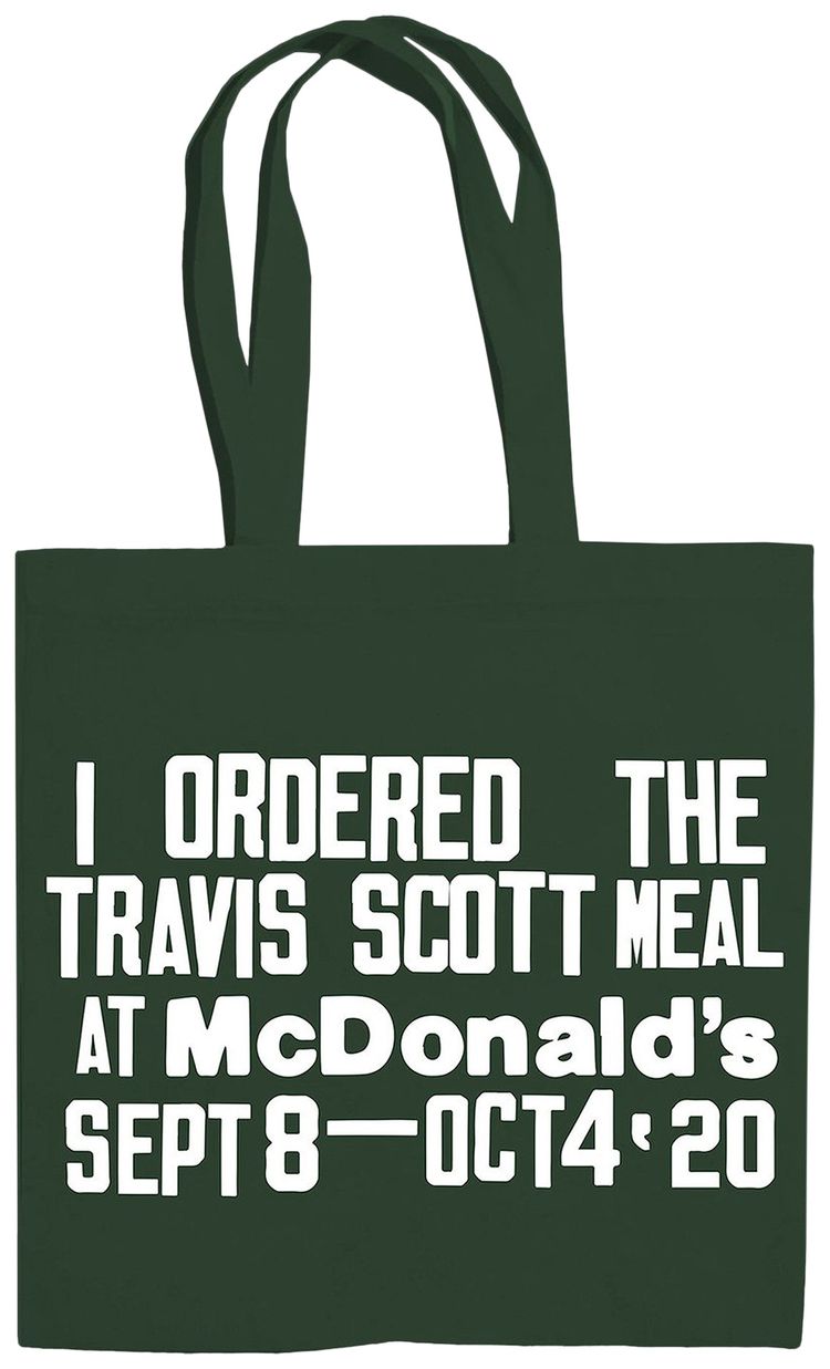 Cactus Jack by Travis Scott x Cactus Plant Flea Market Burger Mouth Tote Green