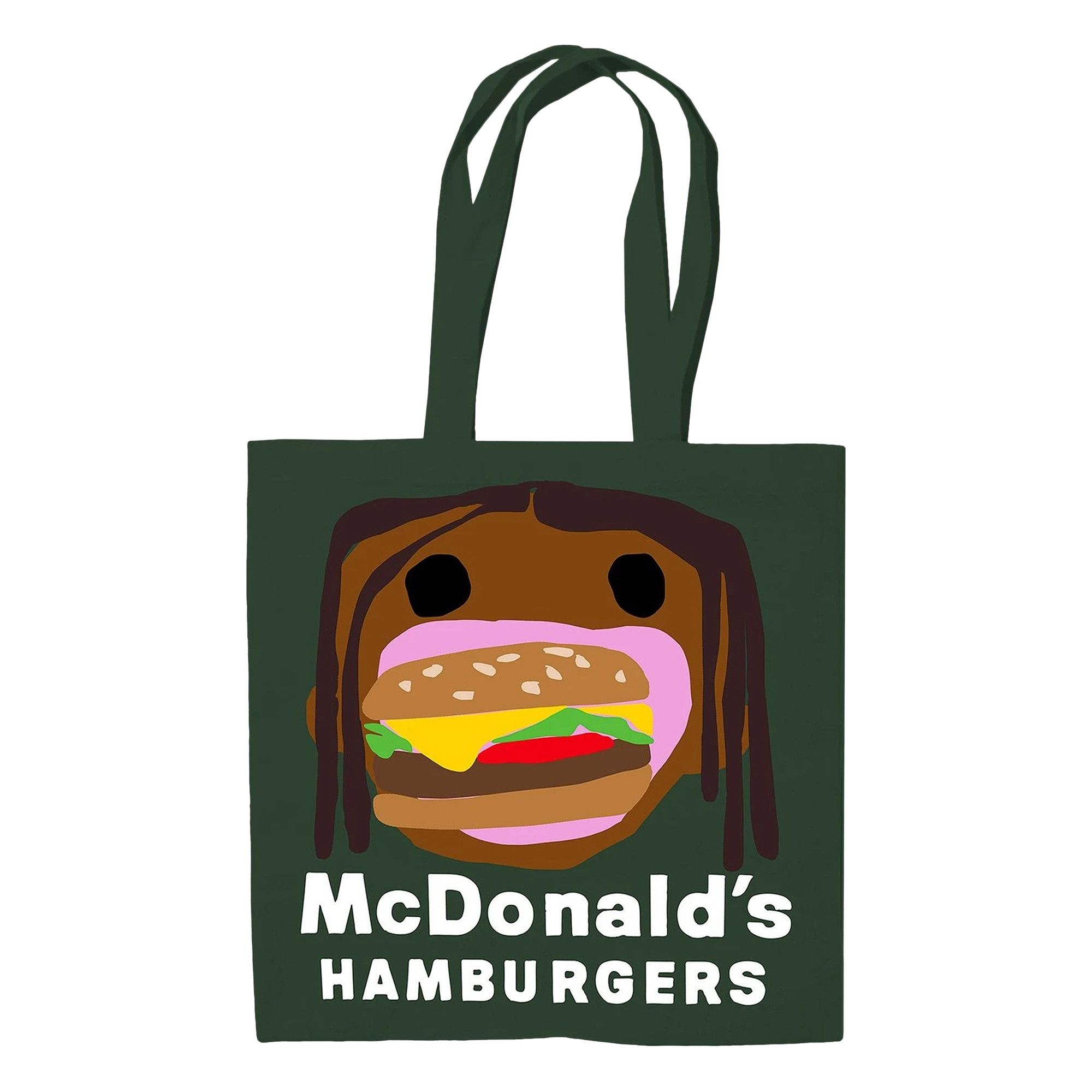 Buy Cactus Jack by Travis Scott x Cactus Plant Flea Market Burger Mouth Tote Green CJMD AB175 GREE GOAT IT