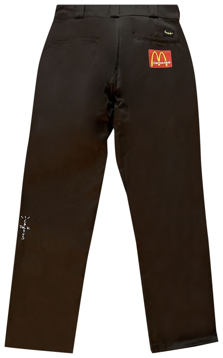 Cactus Jack by Travis Scott x McDonalds Billions Served Work Pants Brown