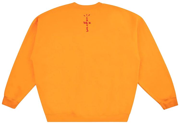 Cactus Jack by Travis Scott x McDonalds Spelling Crewneck Gold