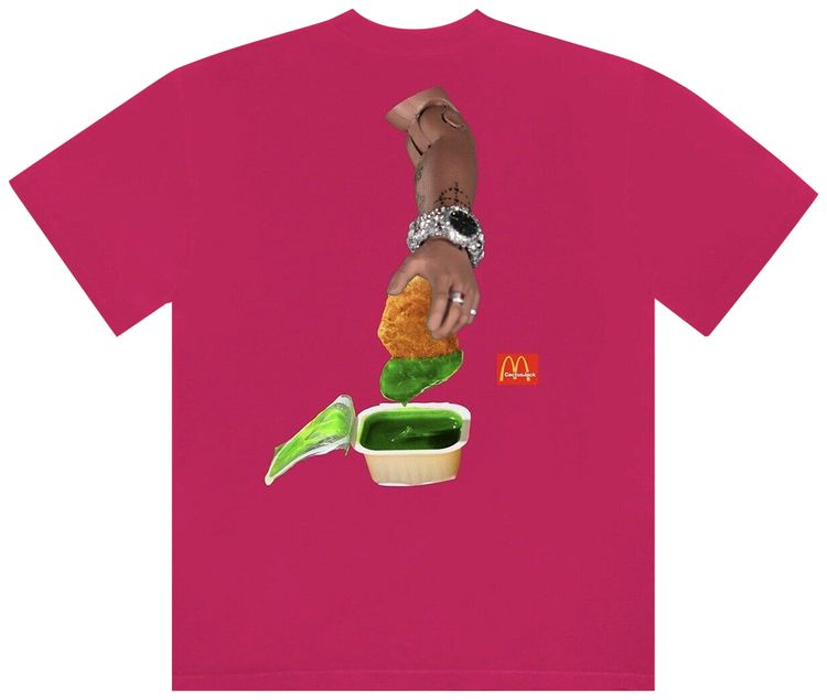Cactus Jack by Travis Scott x McDonalds Cactus Sauce T Shirt II Heliconia