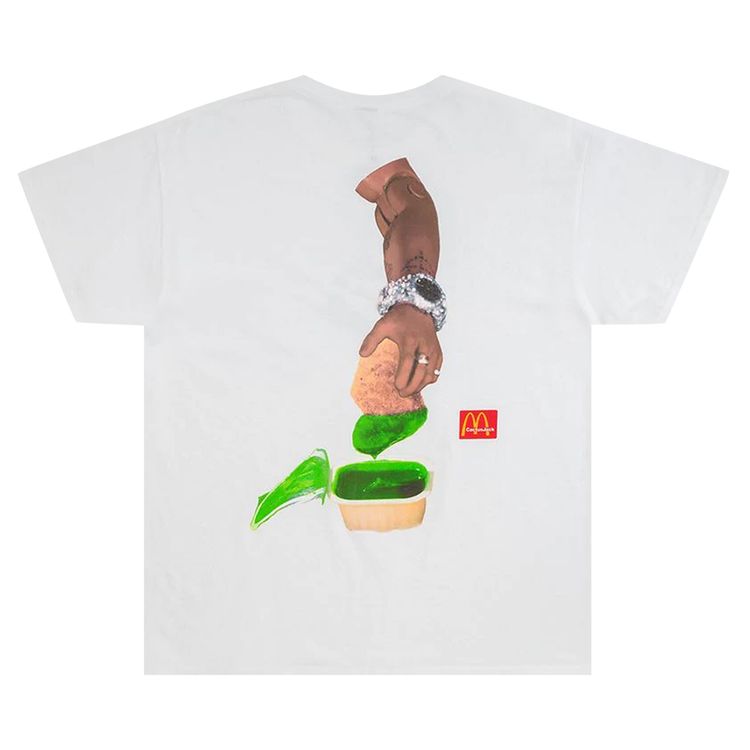 Cactus Jack by Travis Scott x McDonalds Cactus Sauce T Shirt White