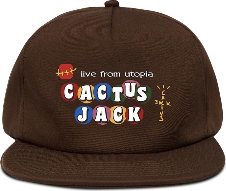 Cactus Jack by Travis Scott x McDonalds Live From Utopia Hat Brown