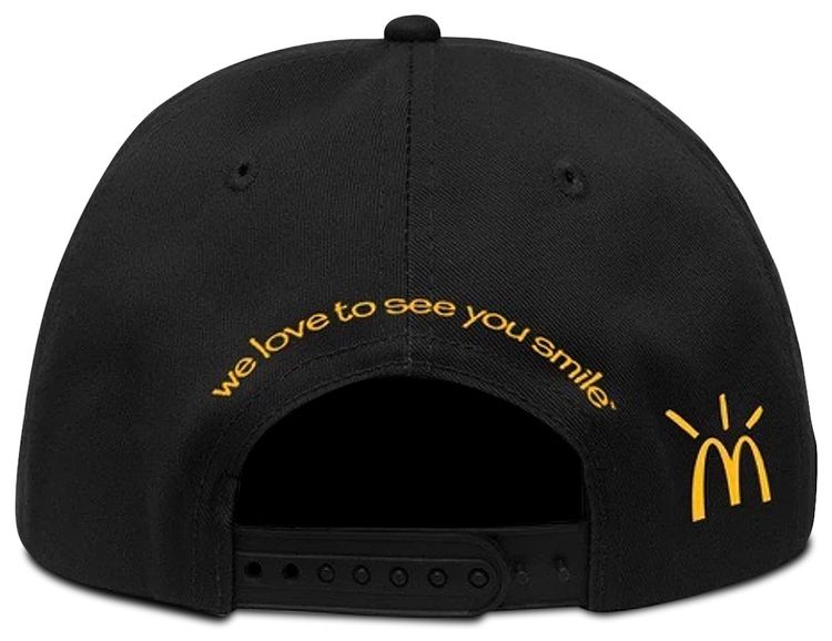 Cactus Jack by Travis Scott x McDonalds Smile Hat Black