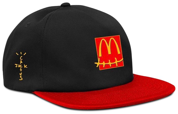 Cactus Jack by Travis Scott x McDonalds Smile Hat Black