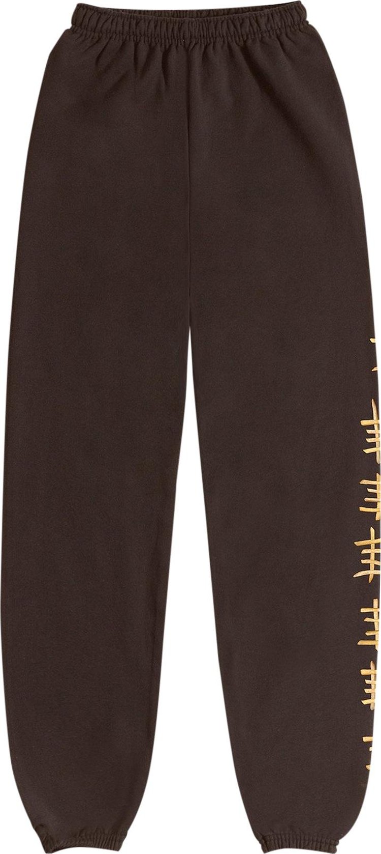 Cactus Jack by Travis Scott x McDonalds Smile Sweatpants Brown