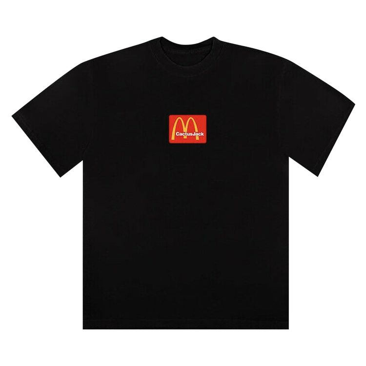 Cactus Jack by Travis Scott x McDonalds Sesame T-Shirt II 'Black' | Men's Size M