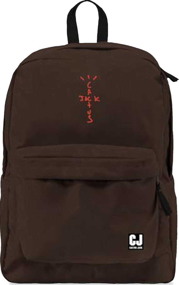Cactus Jack by Travis Scott Backpack With Patch Set 'Brown'