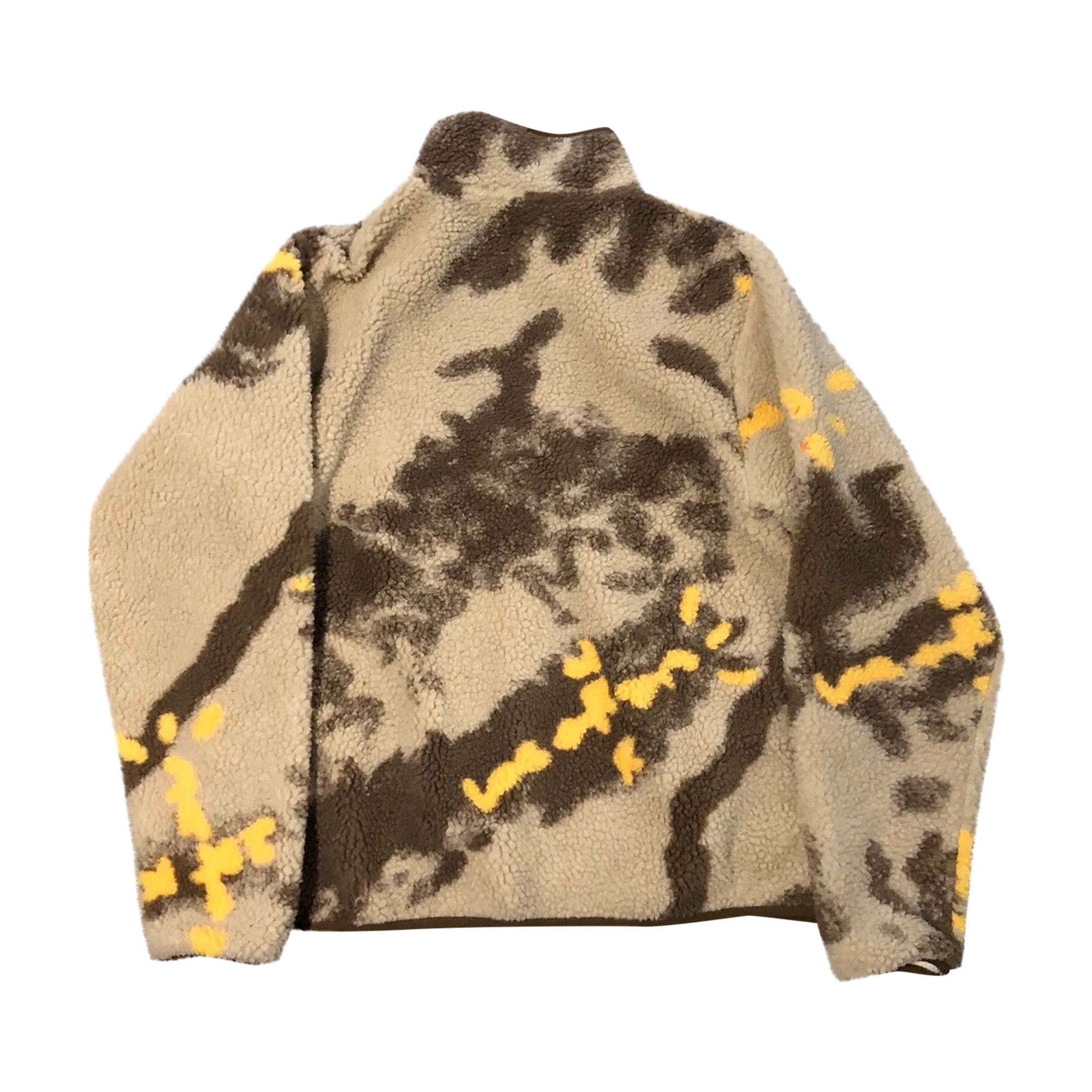 Yellow sherpa pullover discount