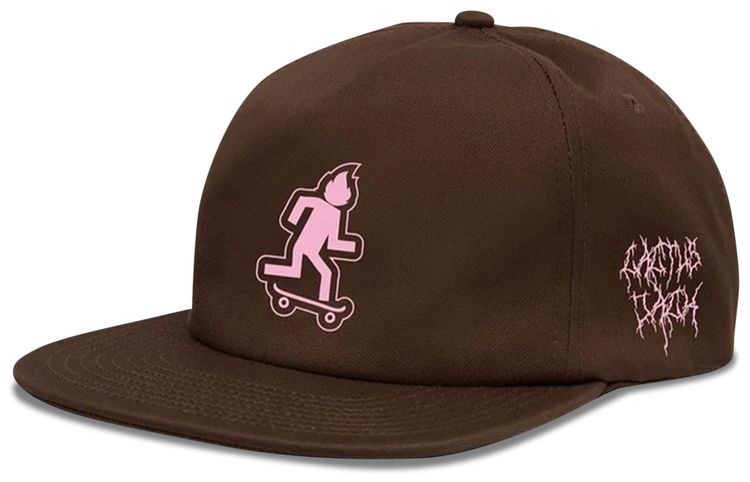 Cactus Jack by Travis Scott Skate Hat I Brown