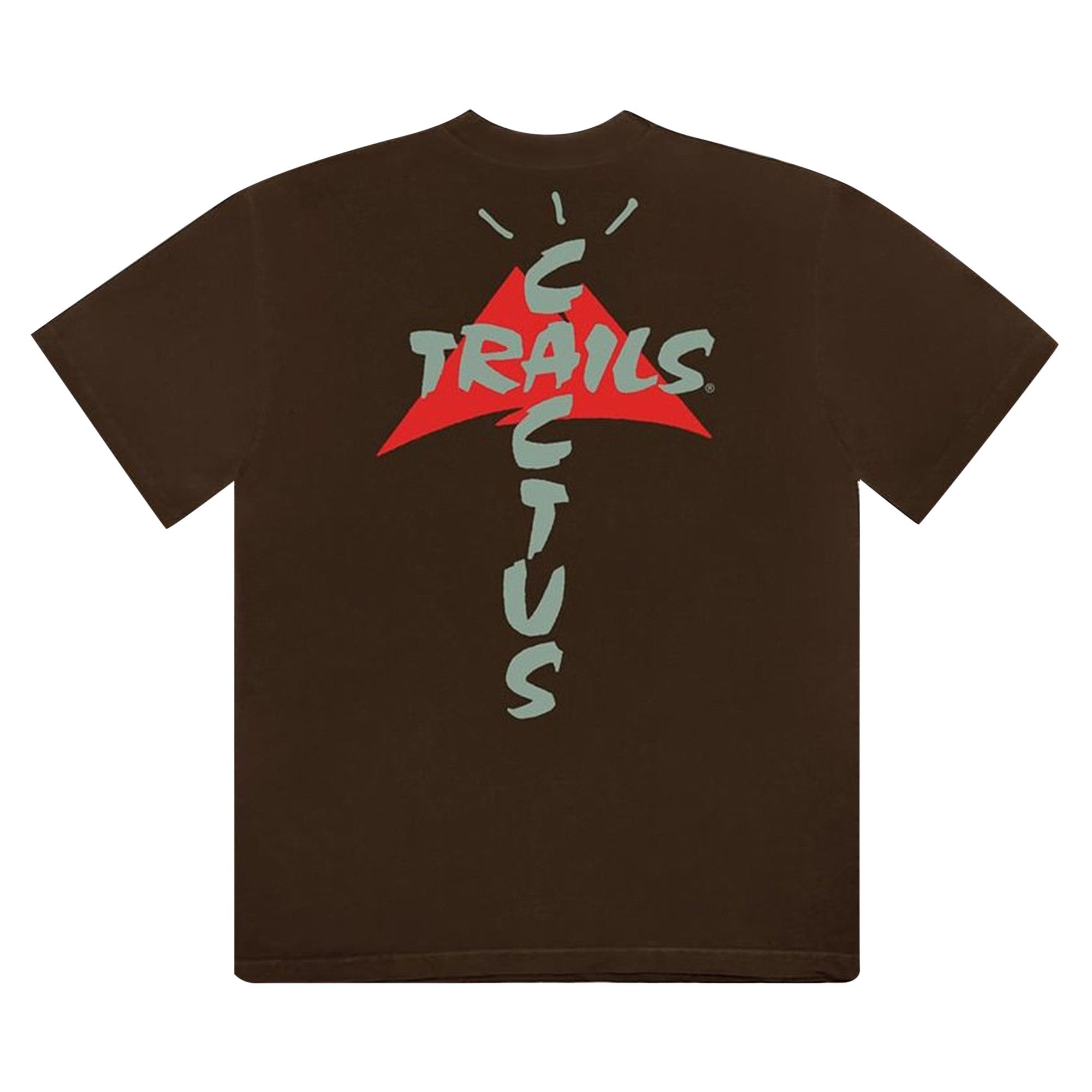 Size xl Cactus Jack by Travis Scott Cactus Trails Assn T-Shirt 'Brown'