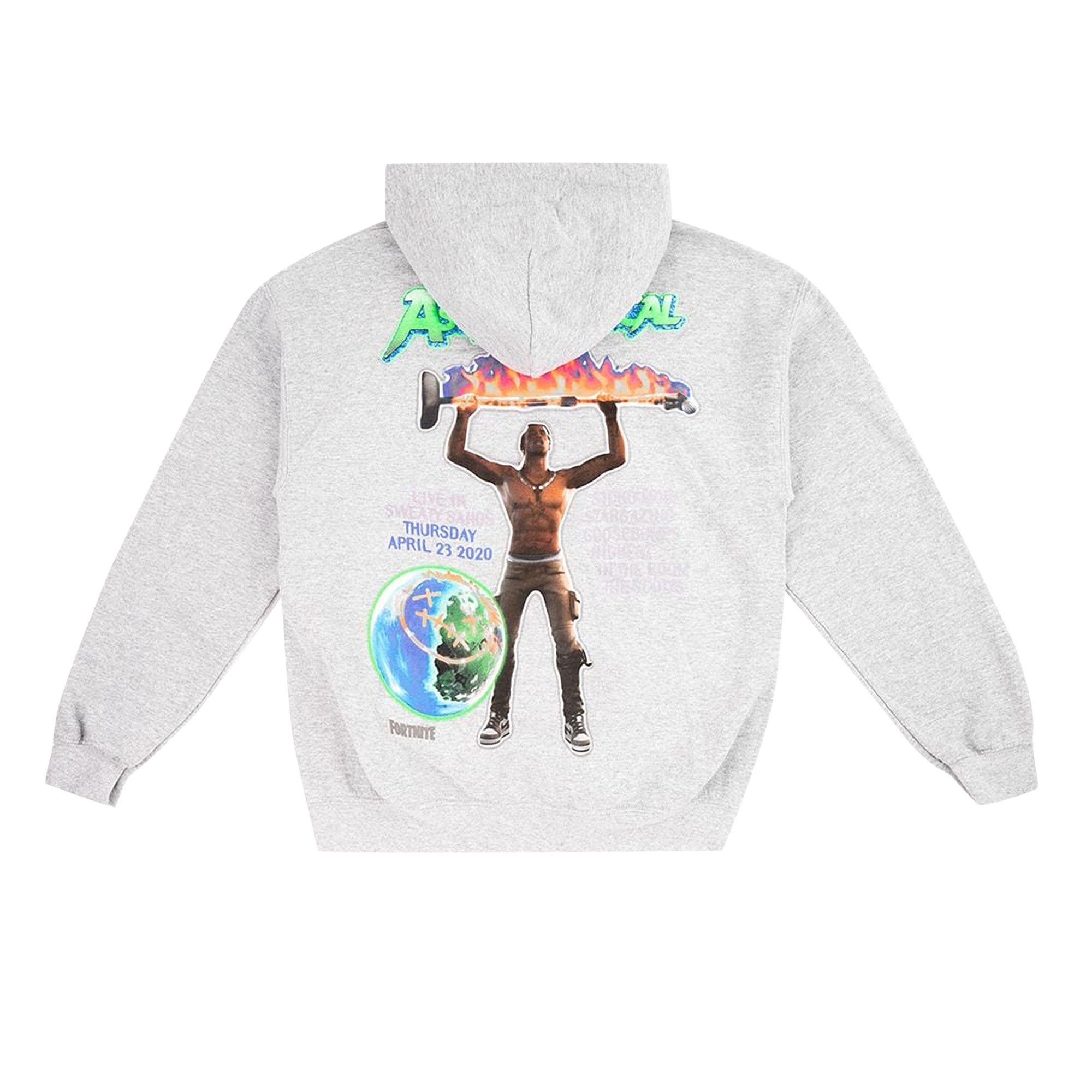 Buy Cactus Jack by Travis Scott Astro Hoodie Grey CJF9 HS29 GREY GOAT