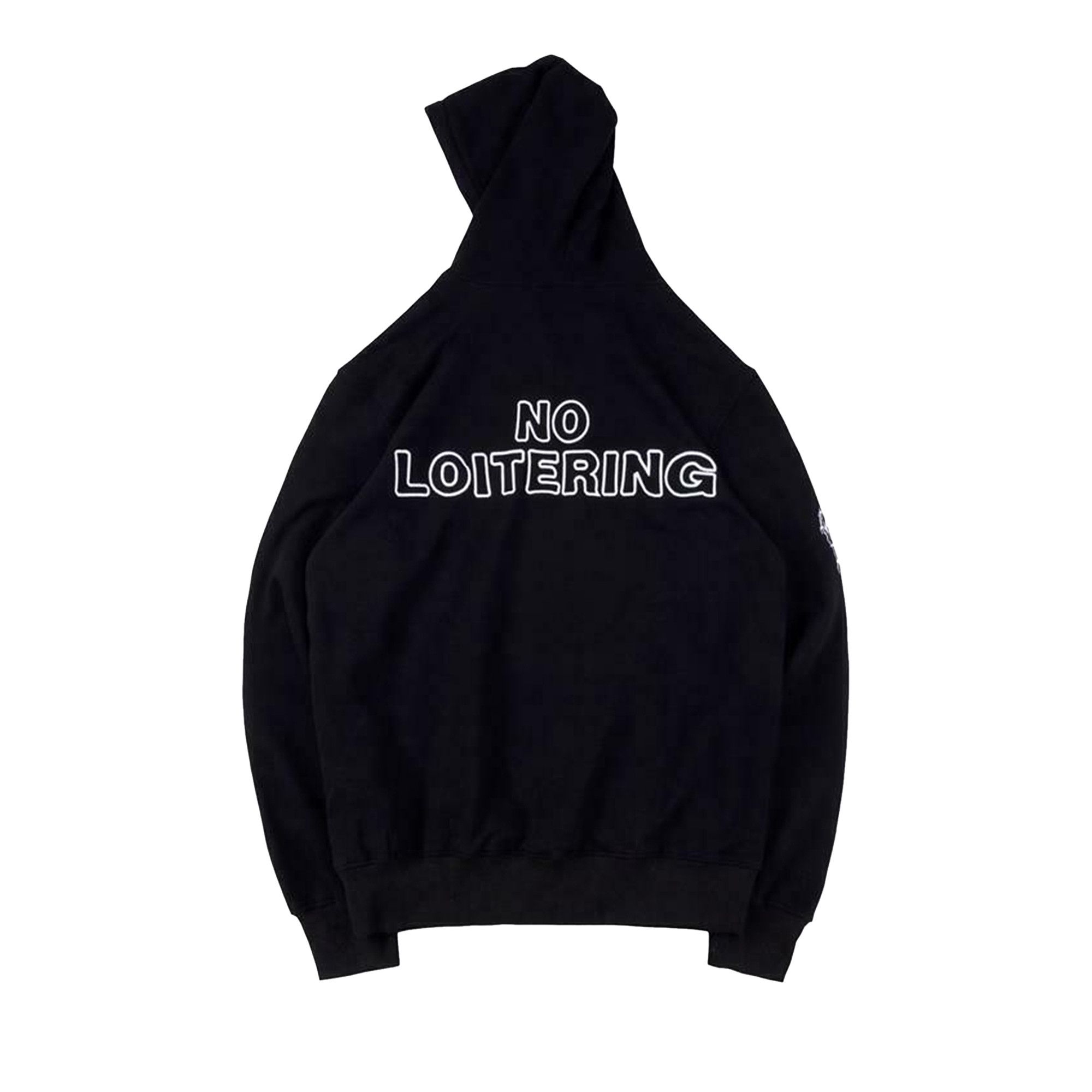 Size xl Cactus Jack by Travis Scott No Loitering Hoodie 'Black'