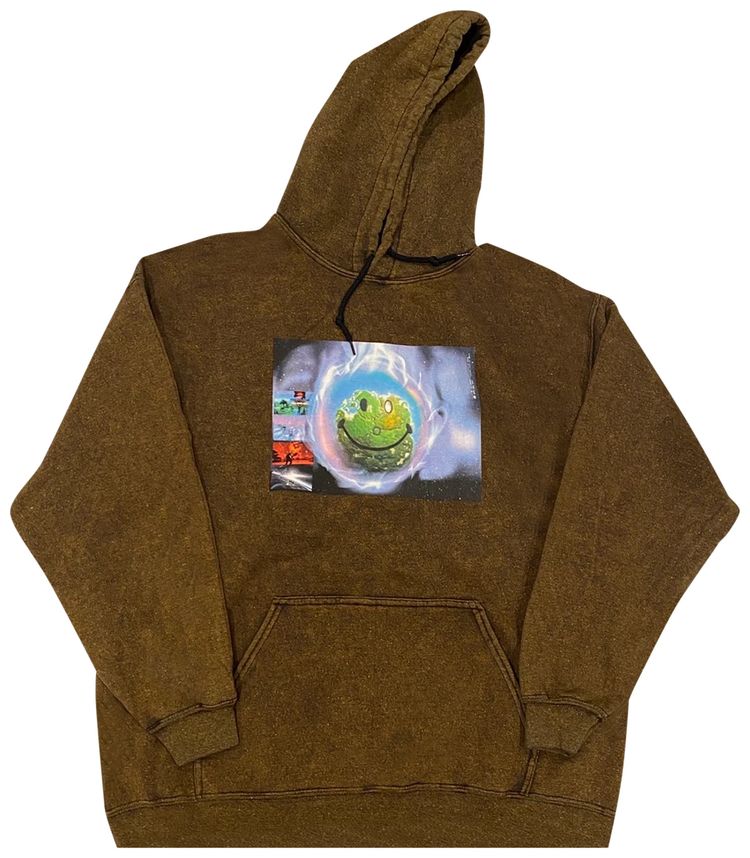 Cactus Jack by Travis Scott World Event Hoodie Brown