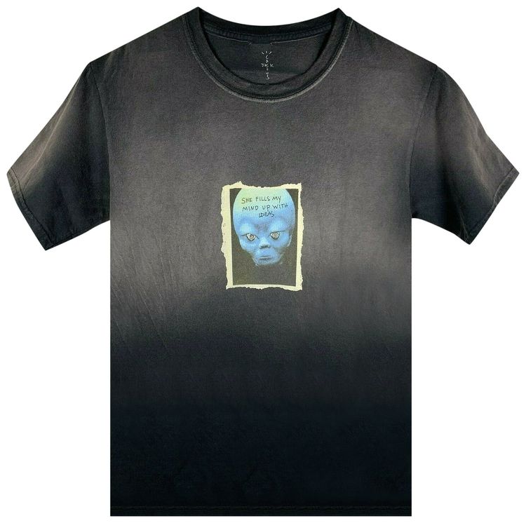 Cactus Jack by Travis Scott Highest In The Room Alien T Shirt Mind Grey