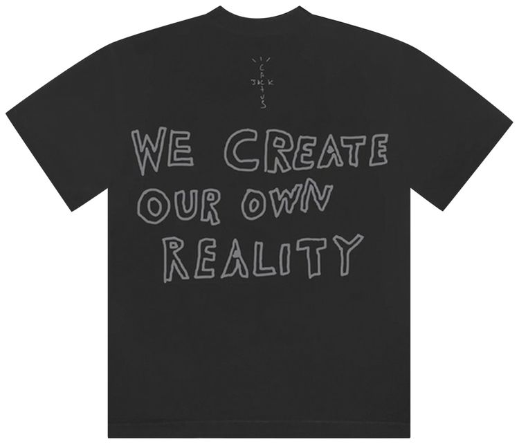 Cactus Jack by Travis Scott JACKBOYS Shatter T Shirt Black