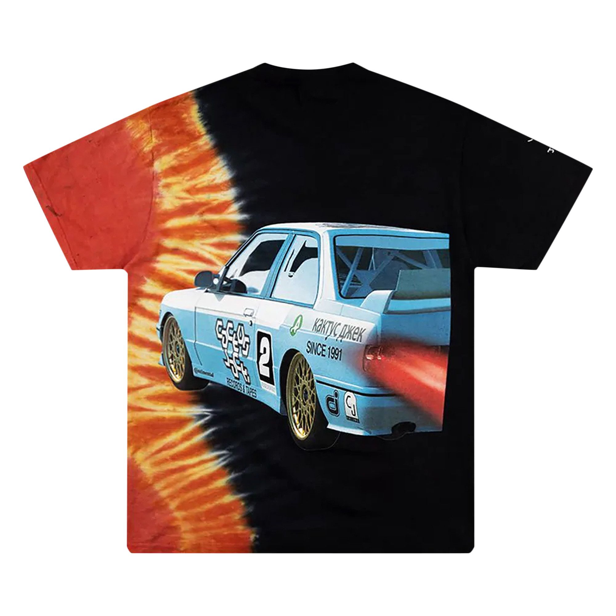 Tシャツ・カットソー Travis Scott JACKBOYS Racing T-shirt Travis Scott JACKBOYS Racing T-Shirt Tie-Dye Men's - FW19 - US