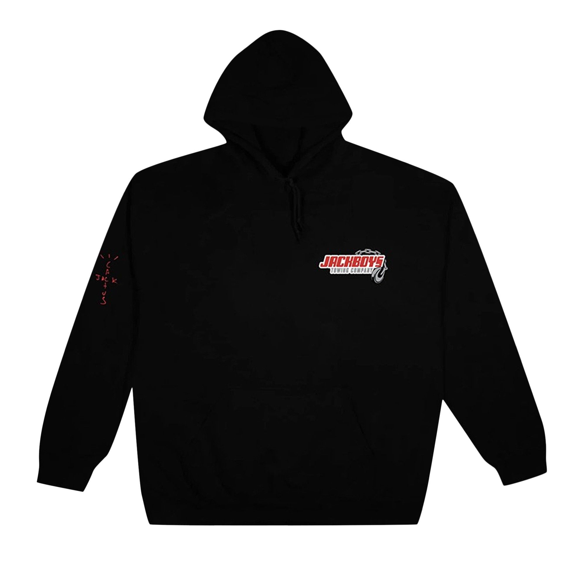 Buy Cactus Jack by Travis Scott JACKBOYS Repo Hoodie Black 1945 1FW190106JRH BLAC GOAT