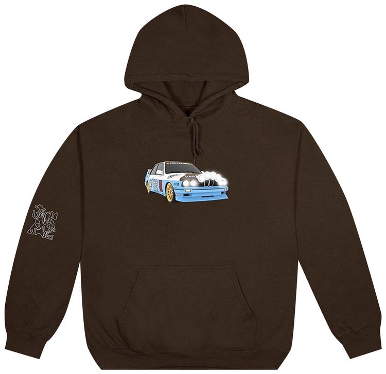 Cactus Jack by Travis Scott JACKBOYS Vehicle Hoodie V Brown