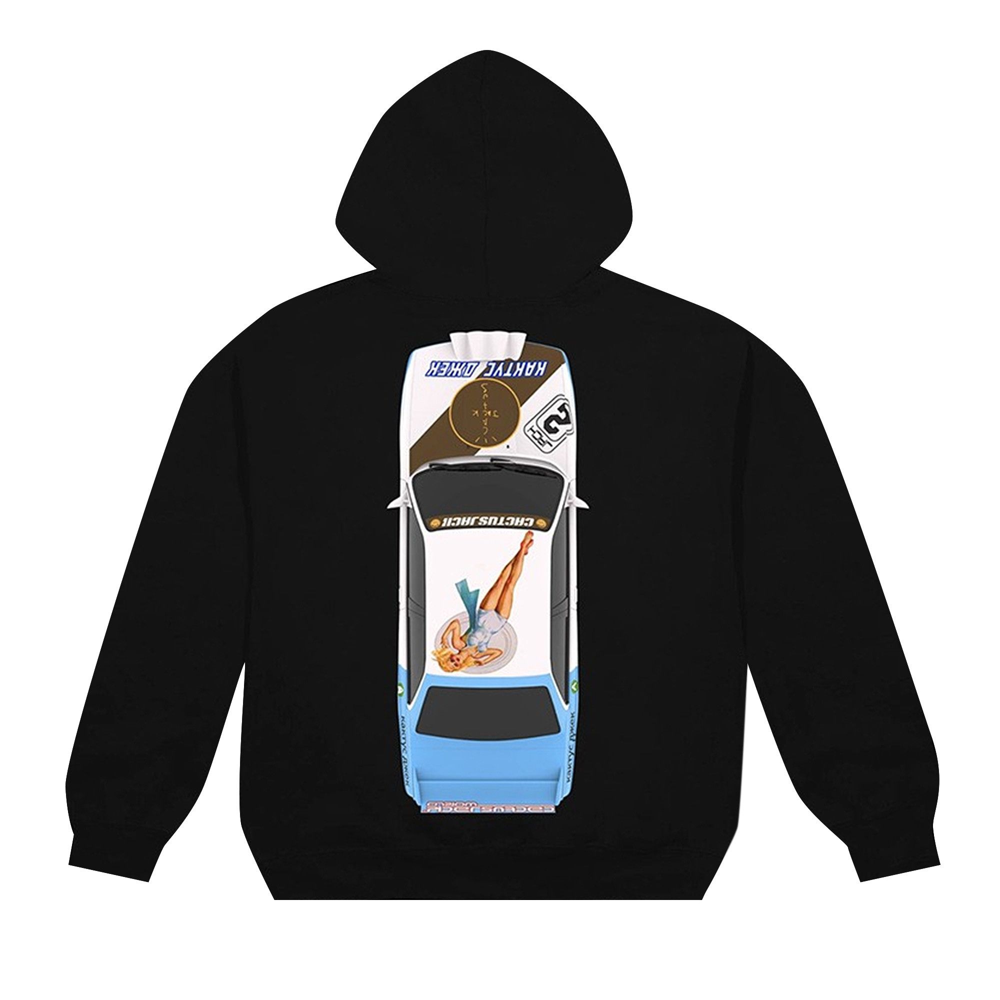 Buy Cactus Jack by Travis Scott JACKBOYS Vehicle Hoodie I Black TSJB SH41 BLAC GOAT IT