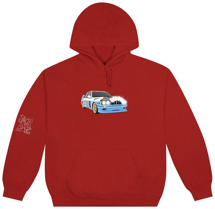 Cactus Jack by Travis Scott JACKBOYS Vehicle Hoodie III Red