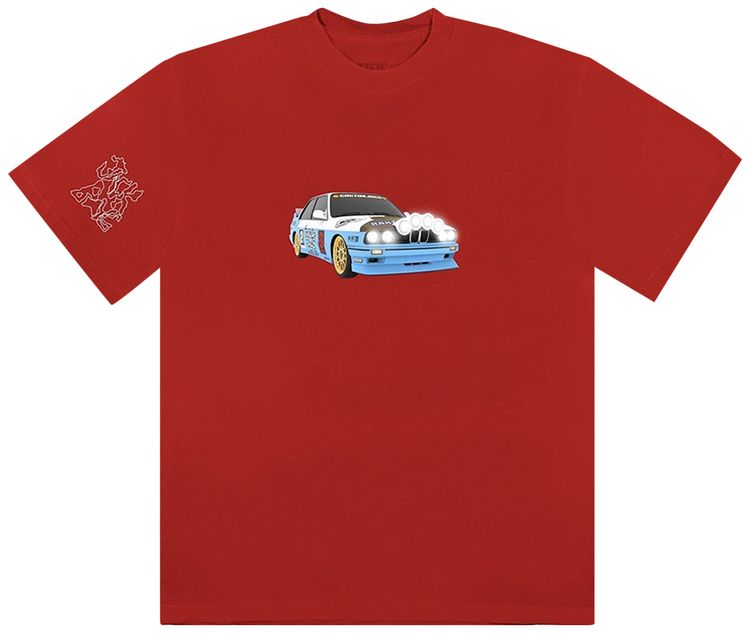 Cactus Jack by Travis Scott JACKBOYS Vehicle T Shirt II Red