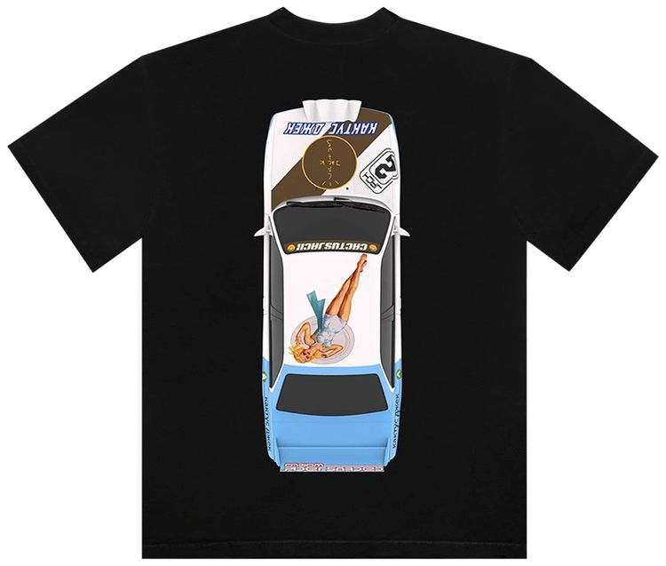 Buy Cactus Jack by Travis Scott JACKBOYS Vehicle T-Shirt I 'Black' - TSJB  SS41 BLAC | GOAT