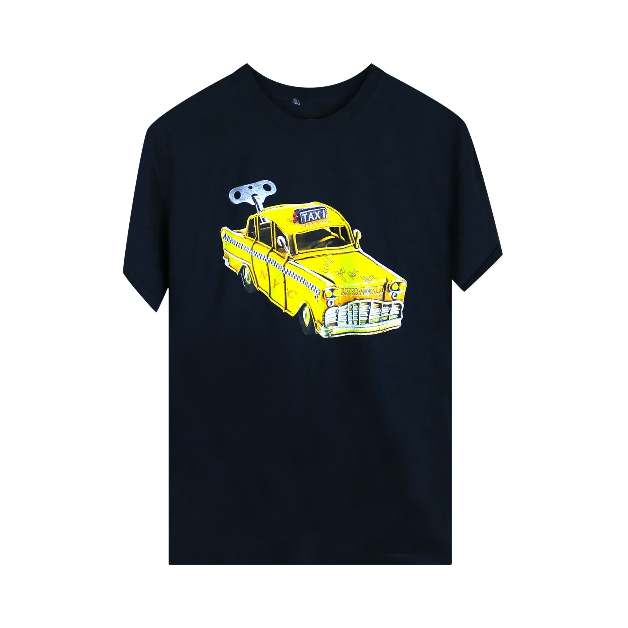 Buy Cactus Jack by Travis Scott Astroworld MSG Taxi T-Shirt 'Black