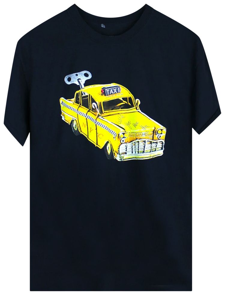 Cactus Jack by Travis Scott Astroworld MSG Taxi T Shirt Black