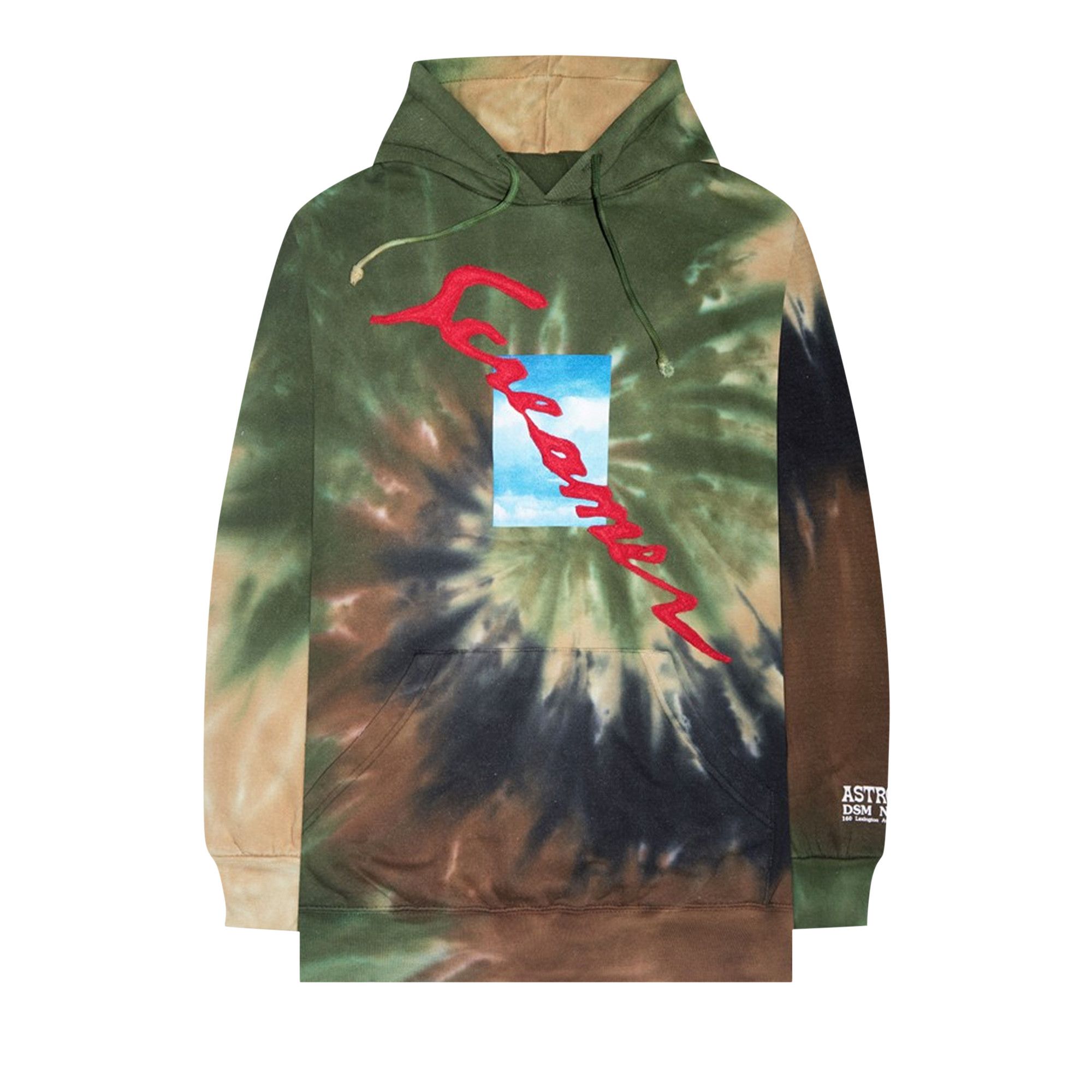 Size m Cactus Jack by Travis Scott Astroworld x DSM NY Screamer Hoodie  'Tie-Dye'