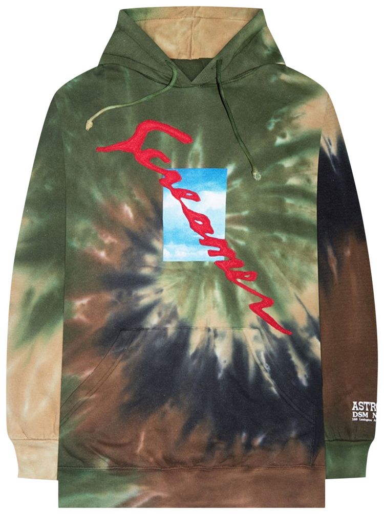 Cactus Jack by Travis Scott Astroworld x DSM NY Screamer Hoodie Tie Dye
