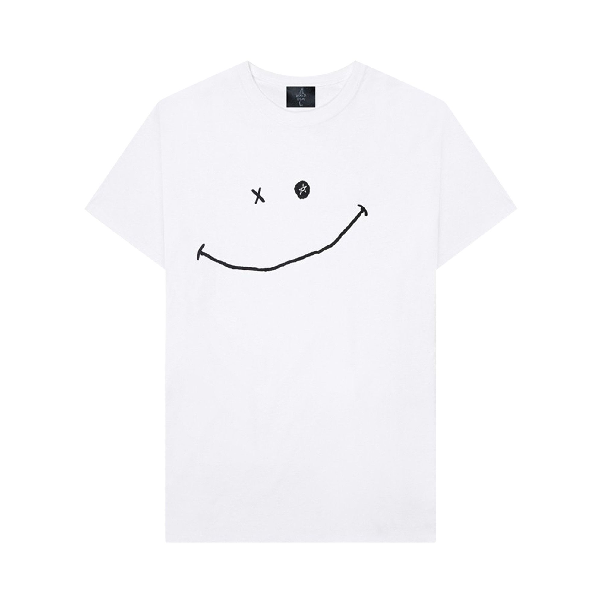 Buy Cactus Jack by Travis Scott Astroworld x DSM NY Stargazing T Shirt White 1945 1SS190103ADNS WHIT GOAT