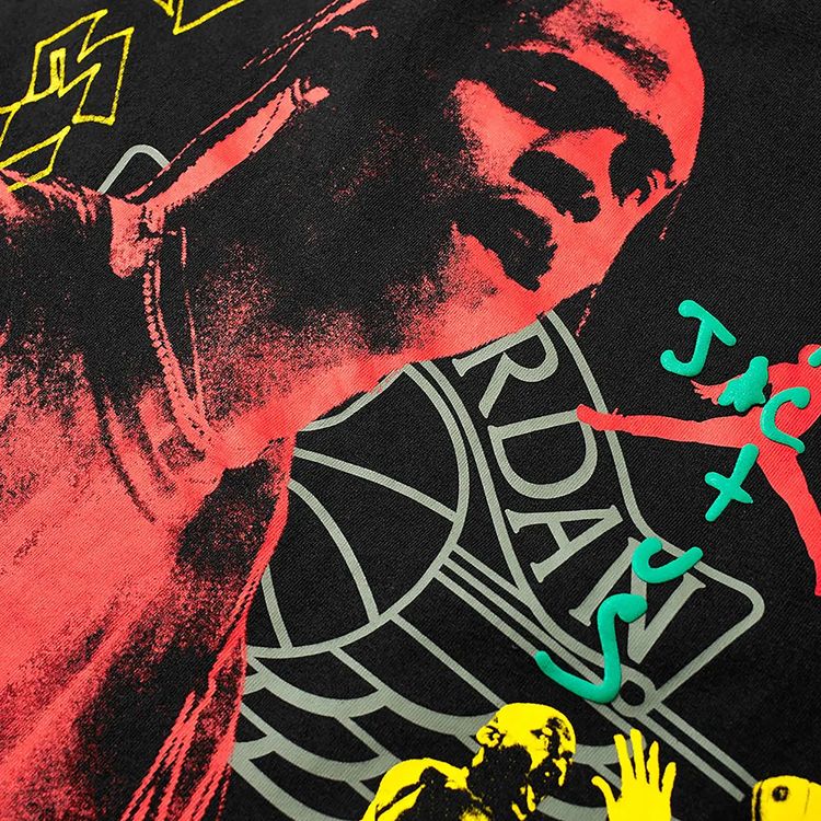 Cactus Jack by Travis Scott x Air Jordan MJ 1 T Shirt Black