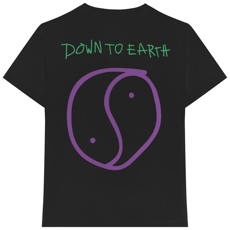 Cactus Jack by Travis Scott Astroworld Happy Face T Shirt Black