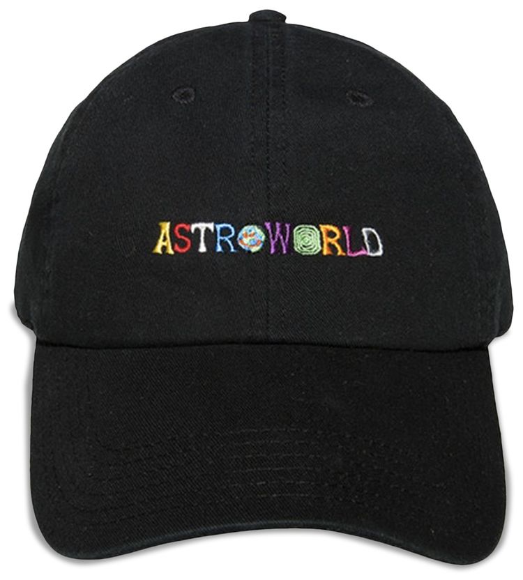 Cactus Jack by Travis Scott Astroworld Hat Black