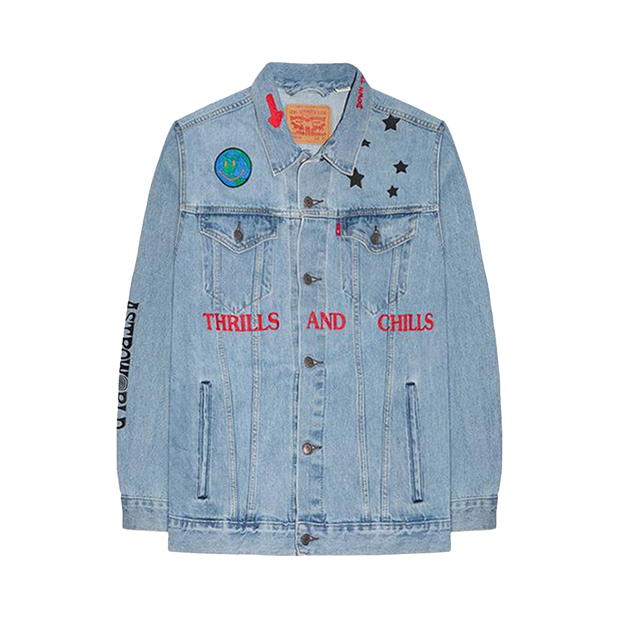 Travis Scott Travis Scott Cactus Jack Arches Denim Outline
