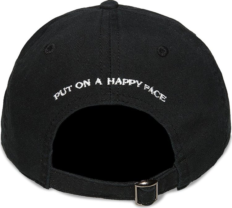 Cactus Jack by Travis Scott Happy Face Hat Black